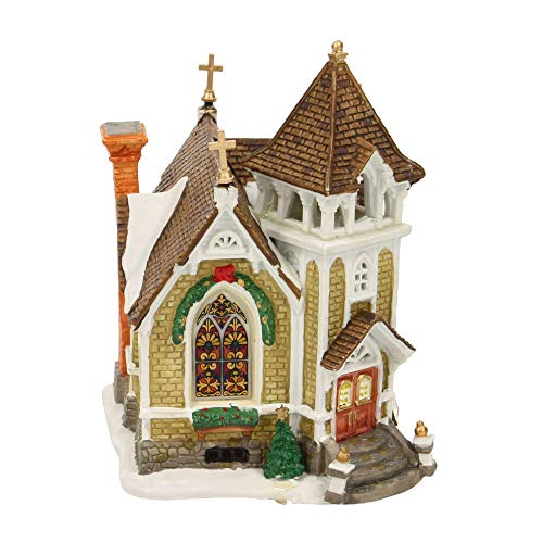 Lemax Christmas Village Little River Church Battery Operated Led - 45069
