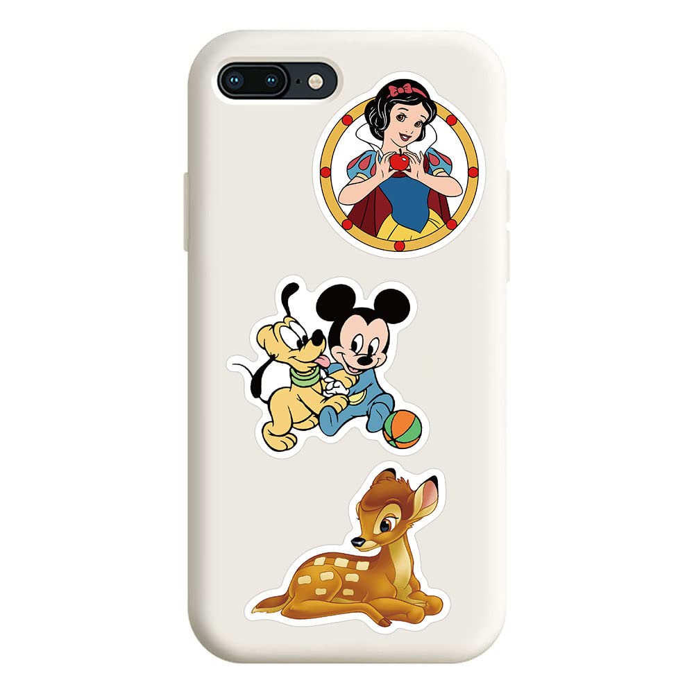 Water Bottle Stickers For Kids,100Pcs Cute Cartoon Character Stickers,Dovipta Vinyl Waterproof Stickers For Water Bottle Skatebo