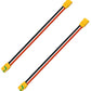 Jiechun Xt90-S Anti-Spark Female To Xt90 Male Plug Extension Wire Cable Lead Silicone Wire 10Awg For Rc Lipo Battery Fpv Drone L