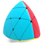 Willking Pyramorphix Stickerless Magic Cube Mastermorphix 2x2 Stickerless Speed Cube Puzzle