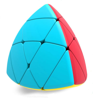 Willking Pyramorphix Stickerless Magic Cube Mastermorphix 2x2 Stickerless Speed Cube Puzzle
