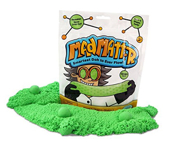 Mad Mattr Super-Soft Modelling Dough Compound That Never Dries Out, 10 Ounces, Green