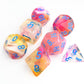 Vvpesca Pink D&D Dice Set - Polyhedral Dice Set For Dnd, Coc Accessories, Ttrpgs, Dungeon And Dragons, Role Playing Games - D20