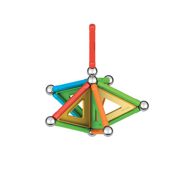 Geomag Magnetic Toys | Magnets For Kids | Stem-Endorsed Educational Building Set | 100% Recycled Plastic Supercolor Panels | Storage Box | 35-Pieces | Age 5+