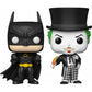 Funko Batman And The Joker Pop! Vinyl Figures - Gamestop Exclusive