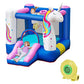 BOUNTECH Inflatable Bounce House, Kids Bouncy House with Slide, Jumping Area, Including 480W Blower, Oxford Carry Bag, Indoor Ca