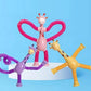 Quasar 2 In 1 Combo Pack ItS New Bendable Telescopic Giraffe Shape Changing Tubes Sensory Toys Pop Creative Strees Relif Toy Fo