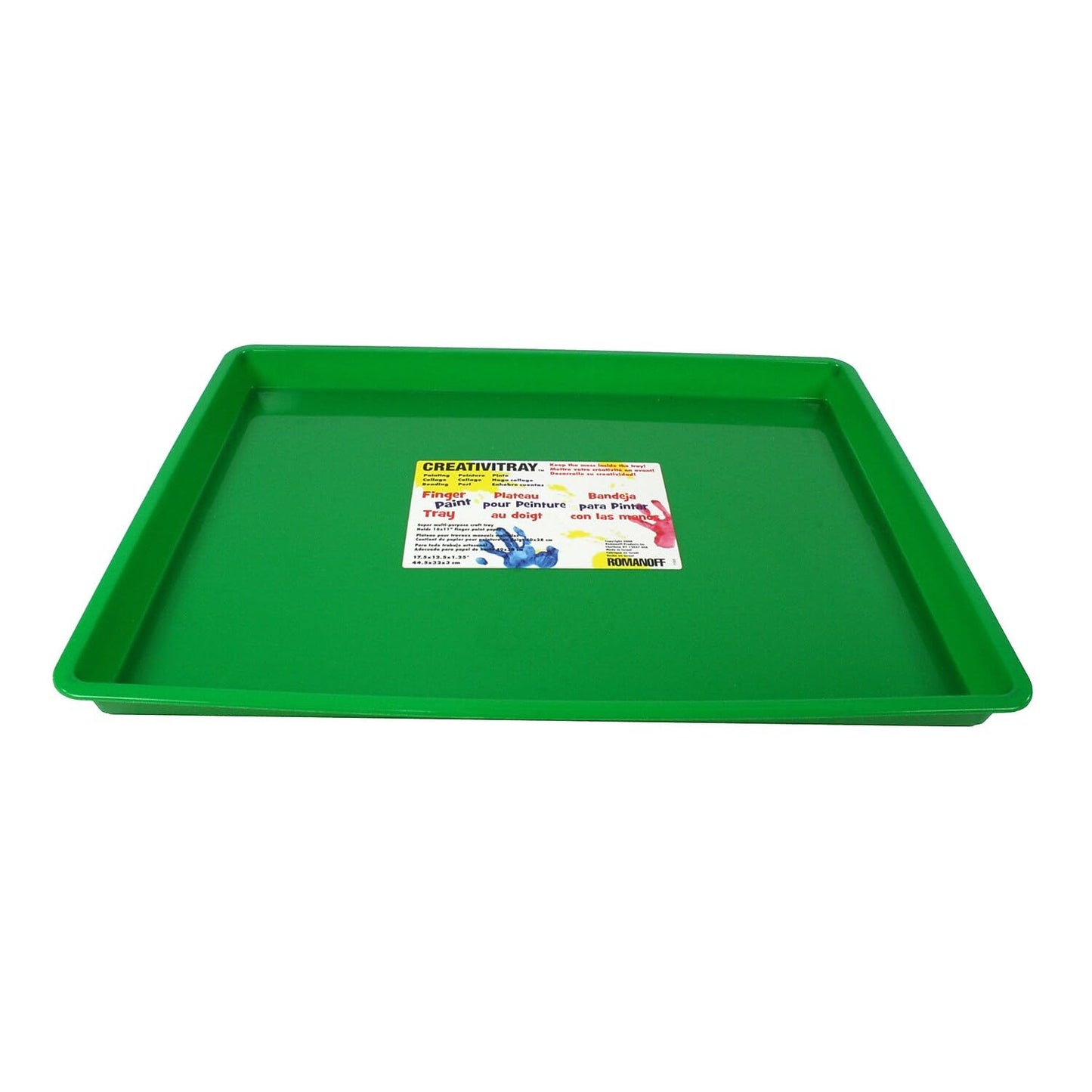 Large Creativitray, Green, Pack of 3