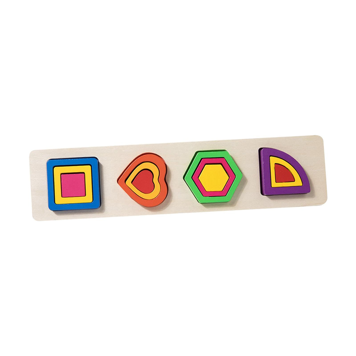 Atorse Montessori Toy Shape Peg Puzzles Montessori Toys For Children 4 5 6 Year Old Heart