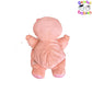 Genius Baby Toys Classic My First So-Soft Baby Girl Doll Lovey, Pink Dress With Brown Hair, 11''