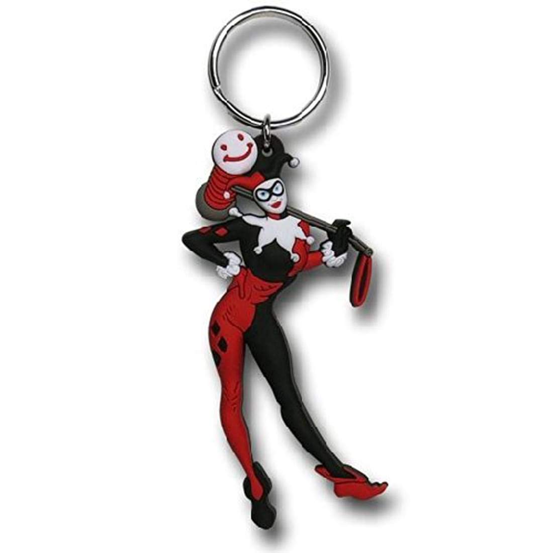 Dc Comics Soft Touch Pvc Key Ring: ''Harley Quinn''