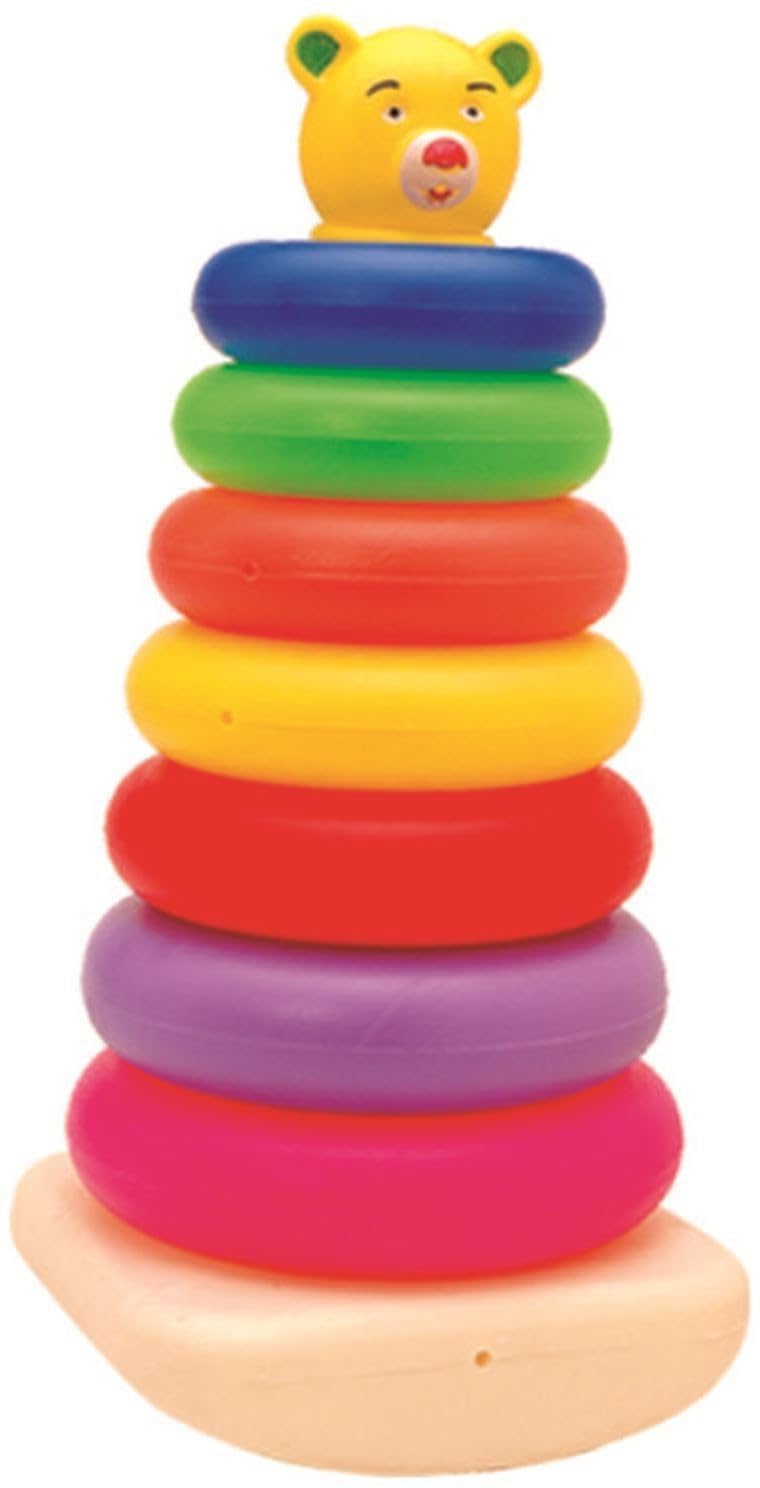 BarodianS Multicolor Stacking Rings  Toddler Stacking Toys For Fine Motor Ills Development & Early Learning