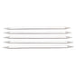 KnitPro Nova Cubics Double Pointed Needles 8 (20cm) | US Size 10.5 (6.5mm)