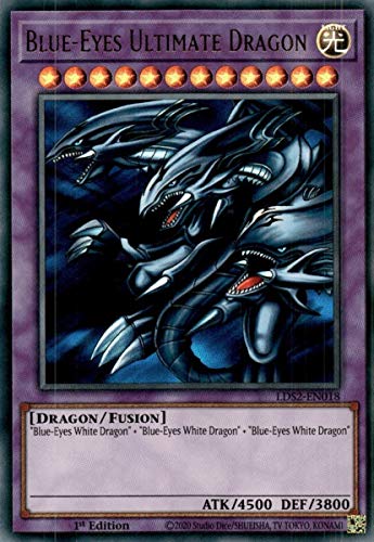 Blue-Eyes Ultimate Dragon - Lds2-En018 - Ultra Rare - 1St Edition
