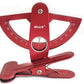 RC Plane Hobby Throw Meter for RC Models, Anodized Aluminum, Red, Model K-012-A