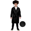 Dress Up America Kids Jewish Rabbi Purim Bekitcha - Product Comes Complete With: Long Coat And Belt (Large)