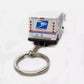 ??KiNSMART Die Cast 2.5 Inch United States Postal Service Truck USPS Grumman LLV 1:72 Scale 2.5in Key-Chain