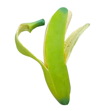 Funnysquee Green Banana Squishies Stress Relief Soft Scented Novelty Toy Simulation Bananas Fruit Squeeze Toys Cute Birthday Gift For Kids (Green Banana)