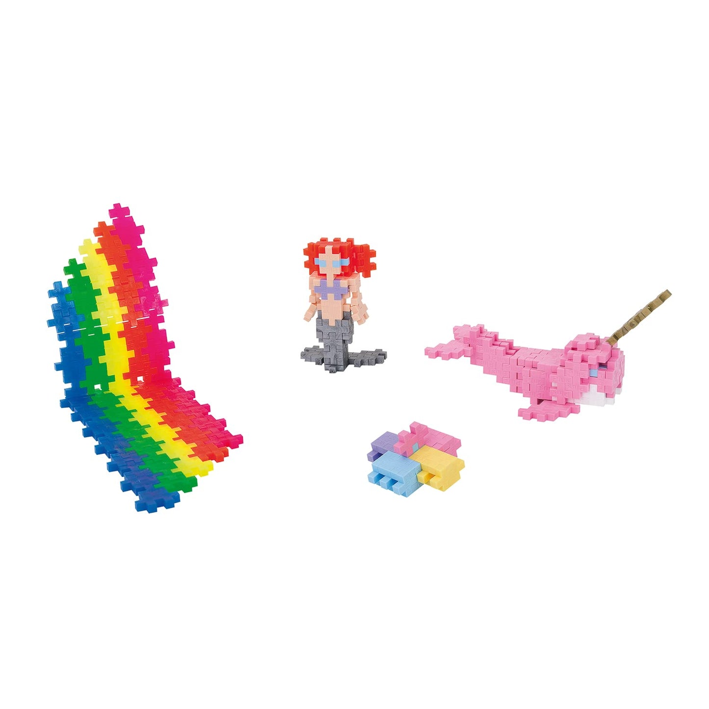 Plus-Plus - Learn To Build Super Set - Pastel Mix, 1,200 Pieces W/ 4 Baseplates - Construction Building Stem/Steam Toy, Interlocking Mini Puzzle Blocks For Kids