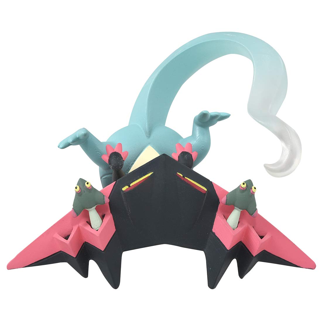 TAKARA TOMY Pokemon Moncolle MS-41 Dragapult Figure - Plastic, Red/Black/White, Model 163626