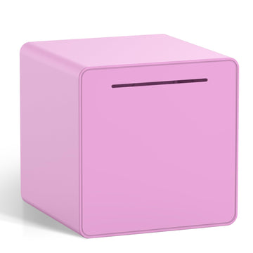 6 Piggy Bank for mature-themeds 2024NEW Must Break to Open mature-themed Piggy Bank for Cash  Interactive DIY Assembled Unopenable Money Savings Box (Pinkish Purple)