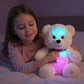 Cuteoy Musical Plush Polar Bear Stuffed Animal Glowing LED Light-up Nightlight Toys Singing Lullabies Birthday Christmas Plushie