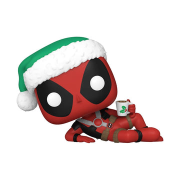 Funko POP! Marvel Deadpool Holiday Vinyl Figure - 4" Multicolor Collectible - Official Merchandise for Kids & Adults