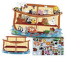 Fun Express Giant Noahs Ark Sticker Scene - 12 Sticker Sheets - Sunday School and VBS Crafts and Activities - VBS Vacation Bibl