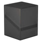 Ultimate Guard Boulder 100+ Classic, Deck Case For 100 Double-Sleeved Tcg Cards, Onyx, Secure & Durable Storage For Trading Card Games, Soft-Touch Finish