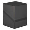 Ultimate Guard Boulder 100+ Classic, Deck Case For 100 Double-Sleeved Tcg Cards, Onyx, Secure & Durable Storage For Trading Card Games, Soft-Touch Finish