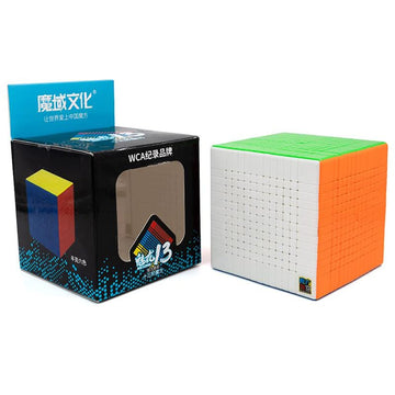 Hawkister Moyu Mfjs Meilong 13X13 Cube Stickerless High Speed Cube (13X13X13 Mofang Jiaoshi Cubing), 100Mm Size, For Kid