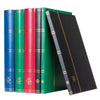 Leuchtturm A4 Sorter, 16 Black Pages, Cardboard Cover, 9" x 12", Black, Model 315975