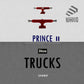 Noahwood Fingerboards Parts Professional Prince Ii Trucks (34Mm) + Update Self-Locking Nuts (Red)