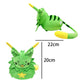 Shopular Gnarpy Plush Toy - Green Alien Cat, 9.1" Cotton Stuffed Doll, Model SH02, Cute Gift for Kids and Fans