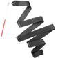 Hiunicorn 12Pcs Black Dance Ribbons Praise Dance Streamers Party Favors For Kids Rhythmic Gymnastics Party Streamers Decoration, Kids Ribbon Silks Sticks Wands