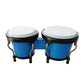 Atorse Drum Percussion Instruments Bongo Drum Set For Gifts Adults Beginners Blue|Toys & Hobbies | Educational | Music & Art