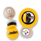 Babyfanatic Wood Rattle 2 Pack - Nfl Philadelphia Eagles - Officially Licensed Baby Toy Set