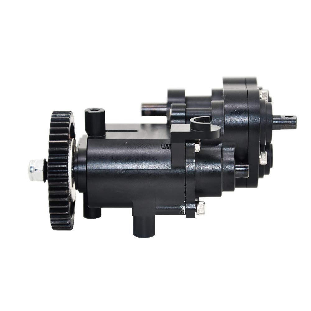 Benedict Harry CNC Aluminum Speed Transmission Case Gearbox for 1/10 RC Crawler TRX-4