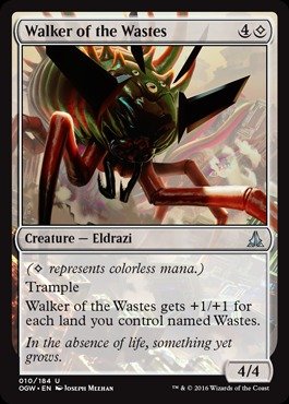 Magic The Gathering - Walker of The Wastes (10/184) - Oath of The Gatewatch