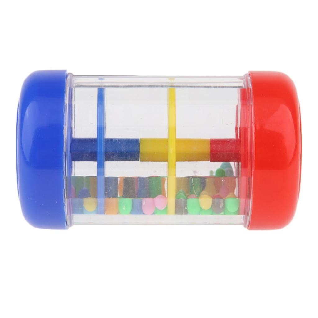 Bnf Colorful Rainmaker Rainstick Rattle Toy Kids Musical Toy 9Cm(3.54Inch)