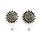 Tamiya 300050357 Aluminium Motor Pinion 22/23 Z M0, 6/48DP