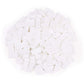 Bulk Dominoes Plastic Bulk 100pcs - Building and Stacking and Chain Reaction Toppling STEAM Toy Blocks for Kids (White)
