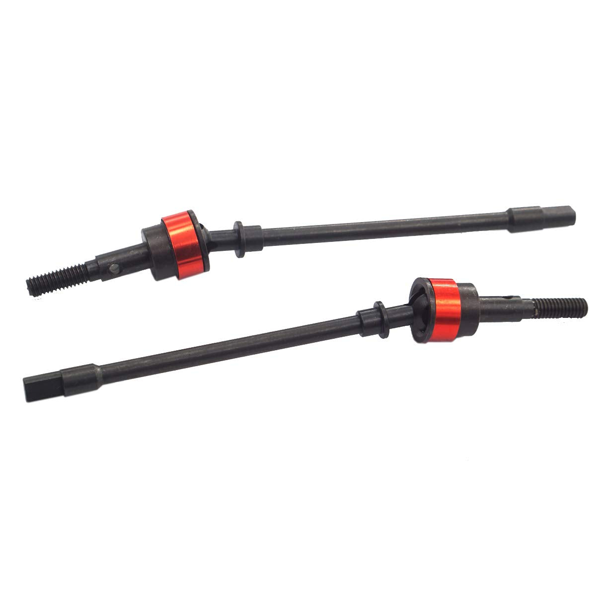 2PCS Vgoohobby Hard Steel CVD Drive Shaft Front Axle Dogbone Hop-Up Parts Compatible with Axial SCX10 1/10 RC Climbing Car Crawl