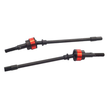2PCS Vgoohobby Hard Steel CVD Drive Shaft Front Axle Dogbone Hop-Up Parts Compatible with Axial SCX10 1/10 RC Climbing Car Crawl