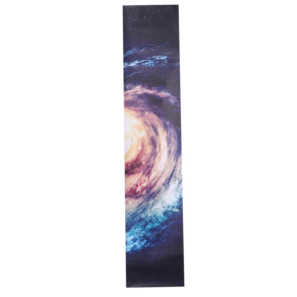 UJEAVETTE Longboard Skateboard Sandpaper Griptape Deck Protection Sticker Sand Paper G