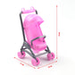 Toddmomy 2Pcs Miniature Stroller Toy Dollhouse Miniature Baby Carriage Plastic Dollhouse Furniture Nursery Doll House Accessorie