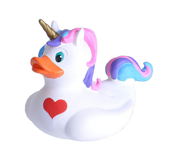 Wild Republic Rubber Ducks, Bath Toys, Kids Gifts, Unicorn Party Supplies, Water Toys, Unicorn, 4 Inches
