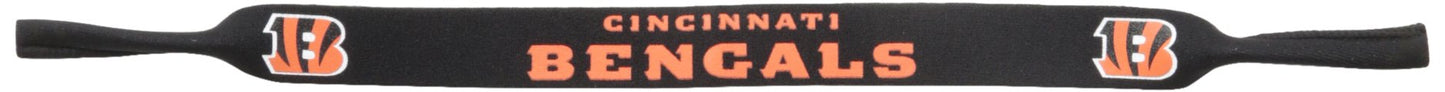 NFL Cincinnati Bengals Neoprene Sunglass Strap, Black