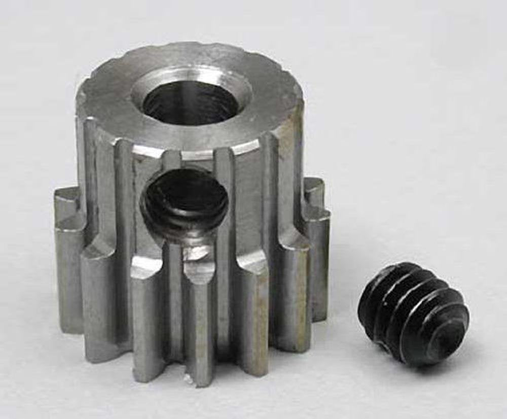 Robinson Racing 1114 Steel Alloy Motor Pinion Gear, 1/8'' Bore, 6 Mod Pitch, 14 Tooth, Brown/A