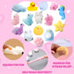 28 Pcs Mochi Squishy Toys, Kawaii Stress Relief Toys For Kids Valentine'S Exchange Gift, Classroom Rewards, Easter Party Favor